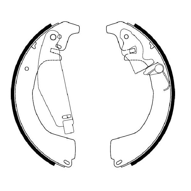 Sapata de Freio para Renault Trafic - Syl - 207601