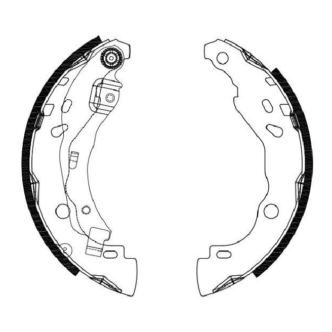 Sapata de Freio para Renault Logan e Sandero - Syl - 207609