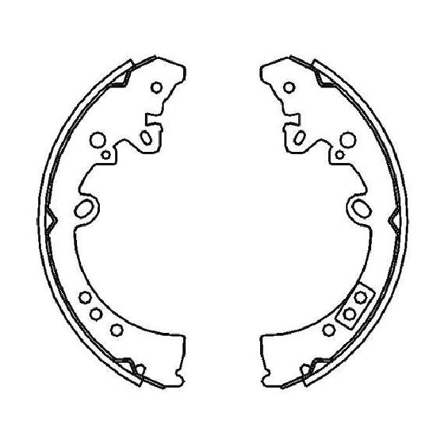 Sapata de Freio para Toyota Hilux e Hilux SW4 - Syl - 208802