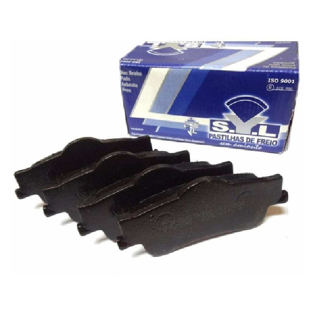 Jogo de Pastilhas de Freio Traseira para Chevrolet Omega - Syl - 2098