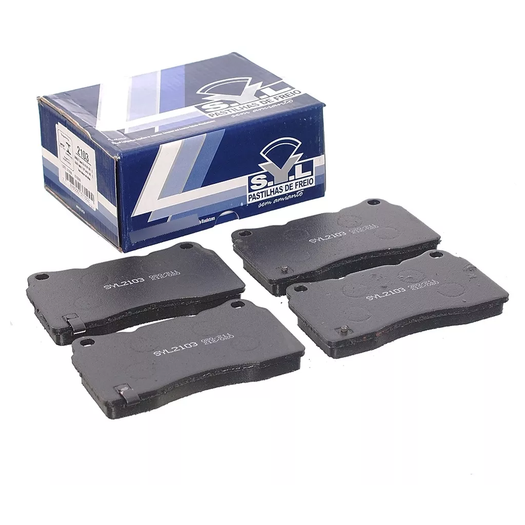 Jogo de Pastilhas de Freio Dianteira para Chevrolet Camaro e Subaru Impreza - Syl - 2103
