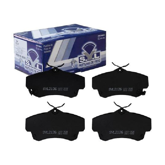 Jogo de Pastilhas de Freio Dianteira para Chrysler PT Cruiser - Syl - 2126