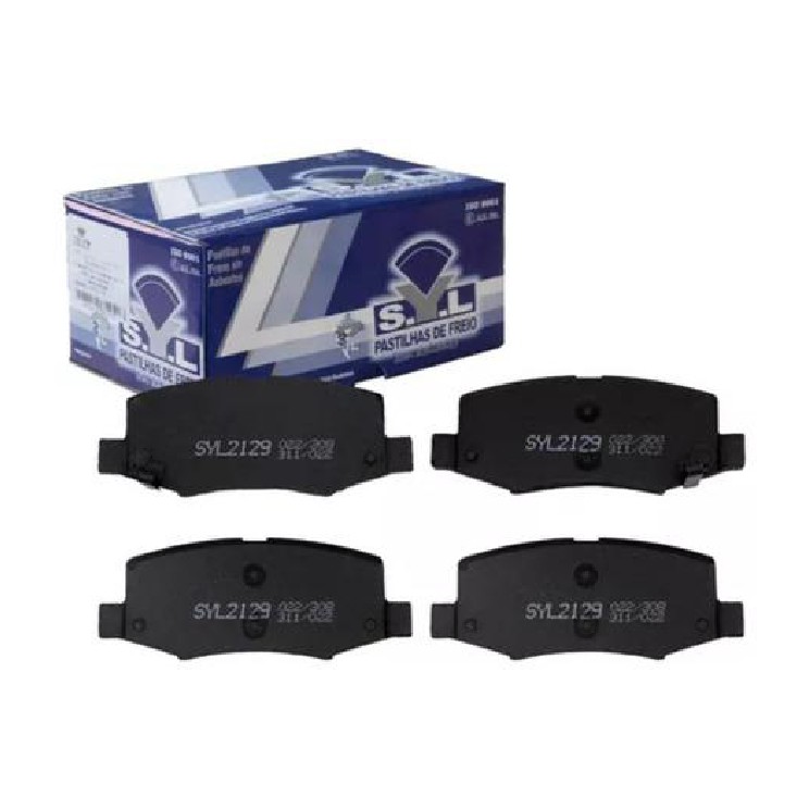 Jogo de Pastilhas de Freio Traseira para Jeep Cherokee e Wrangler - Syl - 2129