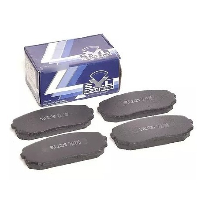 Jogo de Pastilhas de Freio Dianteira para Ford Edge - Syl - 2228