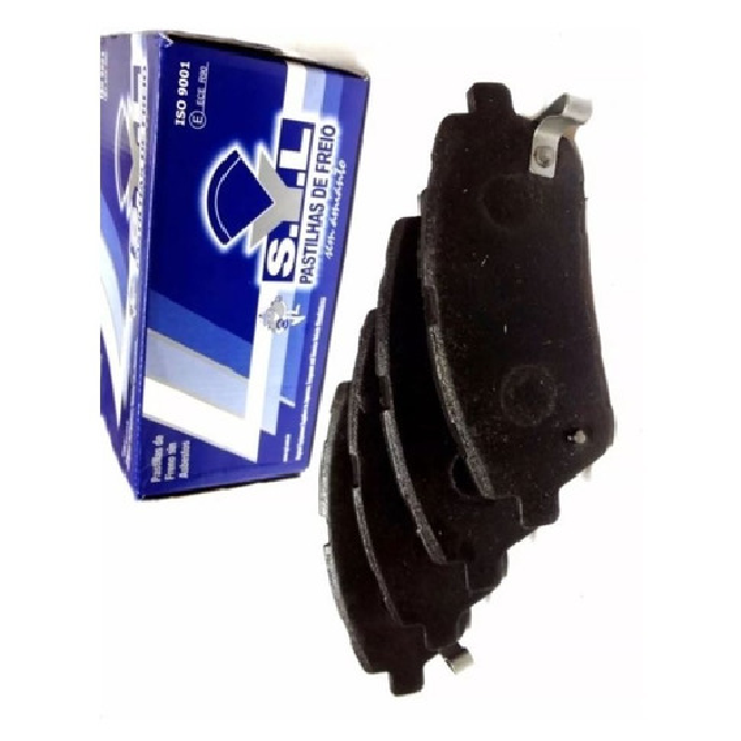 Jogo de Pastilhas de Freio Dianteira para Ford Fiesta e Suzuki Swift - Syl - 2235