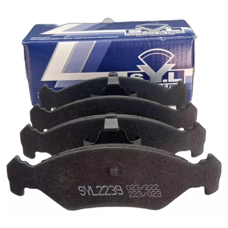 Jogo de Pastilhas de Freio Dianteira para Ford Fiesta e Ka - Syl - 2239