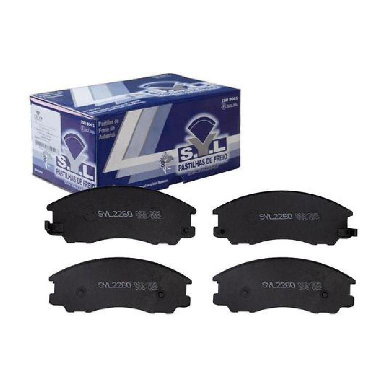 Jogo de Pastilhas de Freio Dianteira para Hyundai Terracan - Syl - 2260