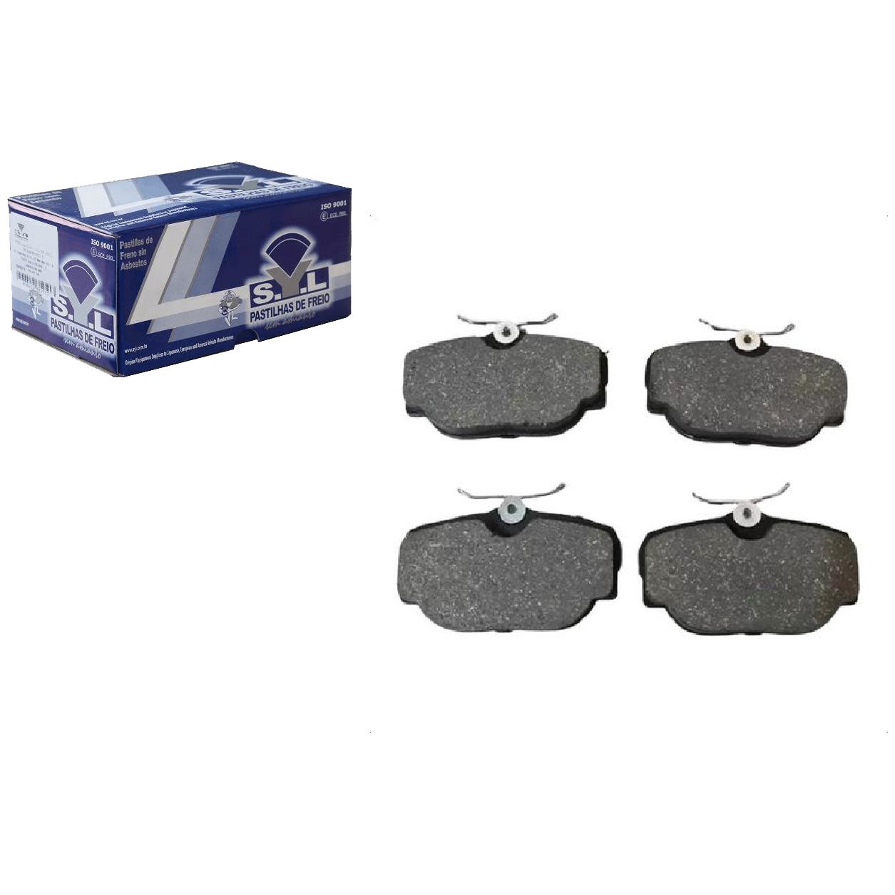 Jogo de Pastilhas de Freio Traseira para Land Rover Discovery 2 e Range Rover Vogue - Syl - 2281