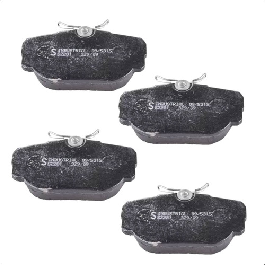 Jogo de Pastilhas de Freio Traseira para Land Rover Discovery 2 e Range Rover Vogue - Syl - 2281