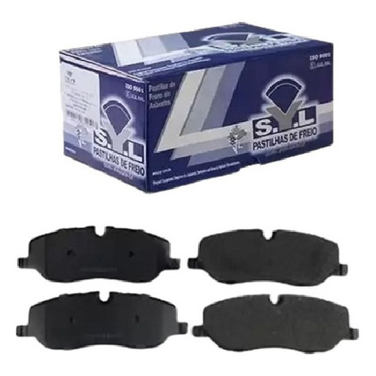 Jogo de Pastilhas de Freio Dianteira para Land Rover Range Rover Sport e Range Rover Vogue - Syl - 2285