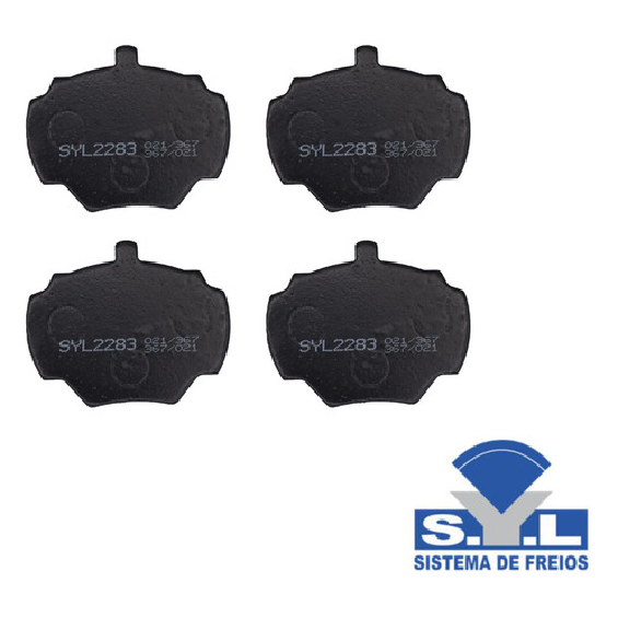 Jogo de Pastilhas de Freio Traseira para Land Rover Defender - Syl - 2283