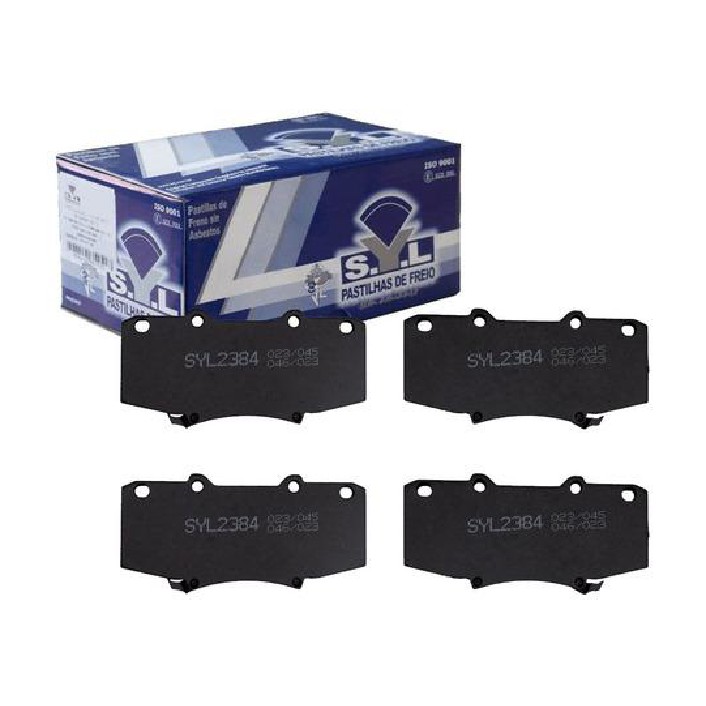Jogo de Pastilhas de Freio Dianteira para Toyota Hilux - Syl - 2384
