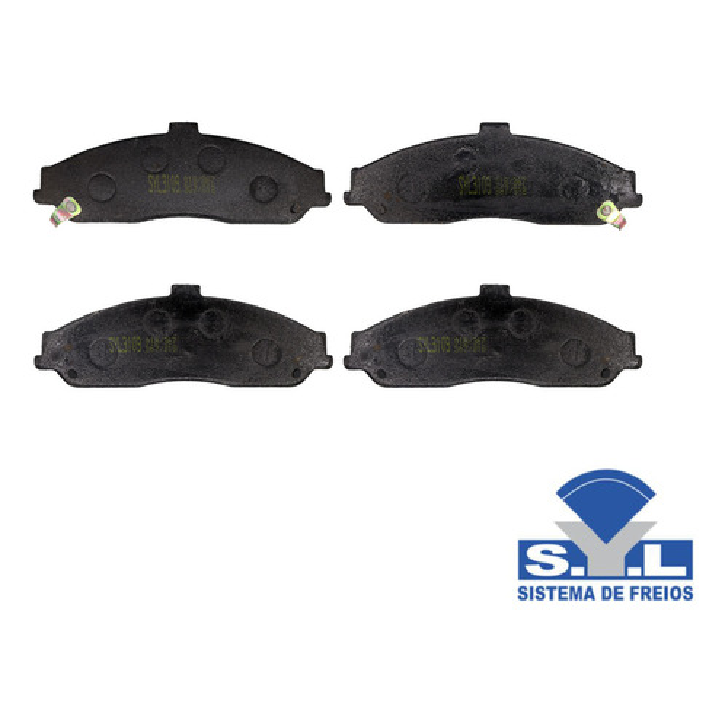 Jogo de Pastilhas de Freio Dianteira para Chevrolet Corvette - Syl - 3109