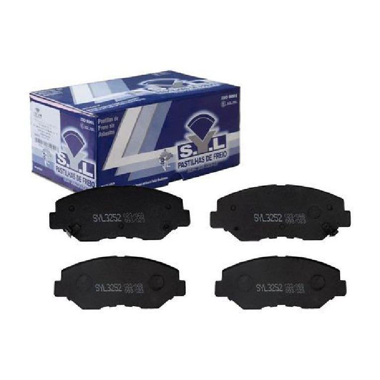 Jogo de Pastilhas de Freio Dianteira para Honda Accord e CR-V - Syl - 3252