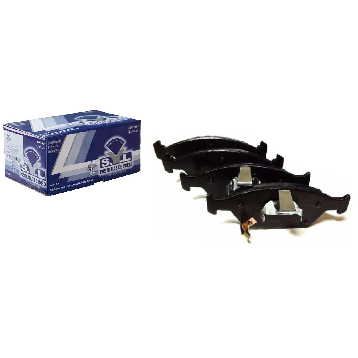 Jogo de Pastilhas de Freio Dianteira para Honda City e FIT - Syl - 3251