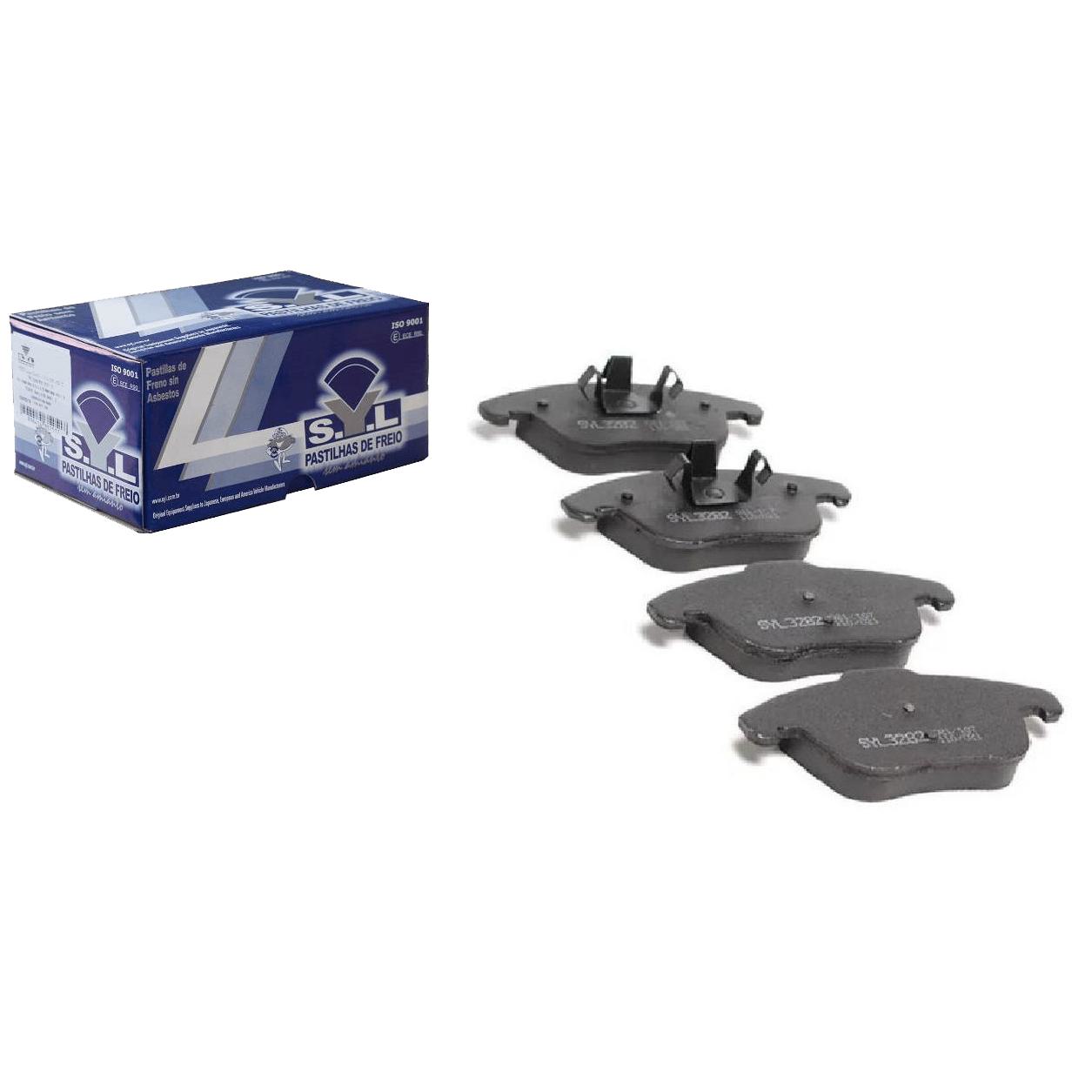 Jogo de Pastilhas de Freio Dianteira para Land Rover Range Rover Evoque e Peugeot 508 - Syl - 3282