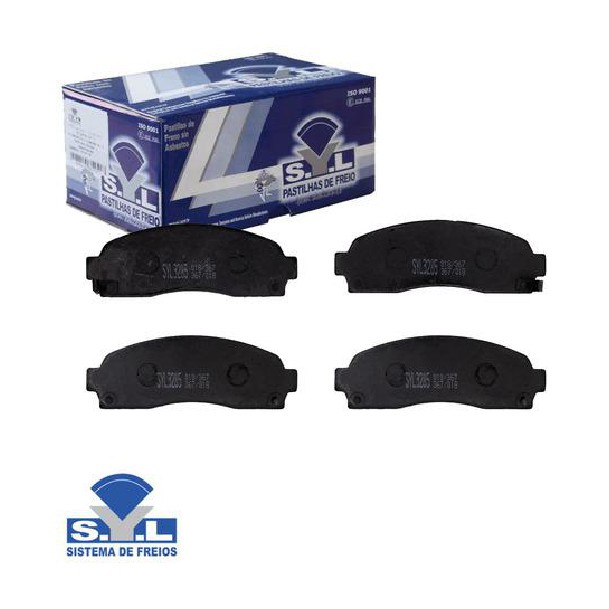 Jogo de Pastilhas de Freio Dianteira para Ford Explorer - Syl - 3285