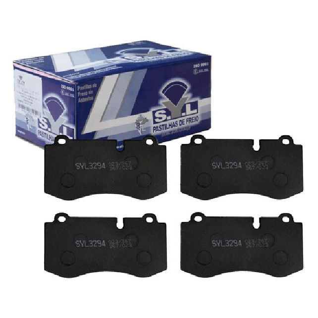 Jogo de Pastilhas de Freio Dianteira para Mercedes-Benz E 500 e S 350 - Syl - 3294