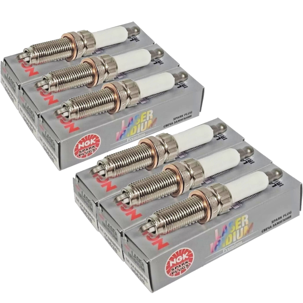 Jogo 6 Velas Ignição Laser Iridium - Ngk - ILTR6E11