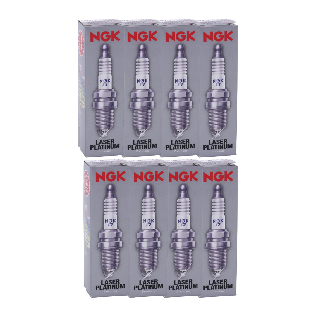 Jogo 8 Velas Ignição Laser Platinum - Ngk - PFR6W-TG