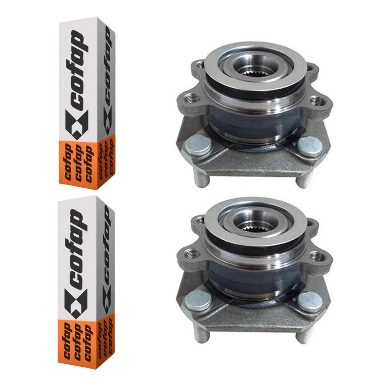Par Cubo Roda Rolamento Abs Dianteiro - Cofap - Crc29034