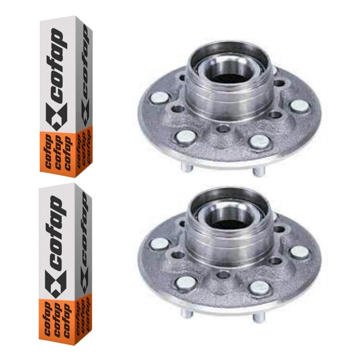 Par Cubo Roda 6 Furos Rolamento Dianteiro - Cofap - Crc04021
