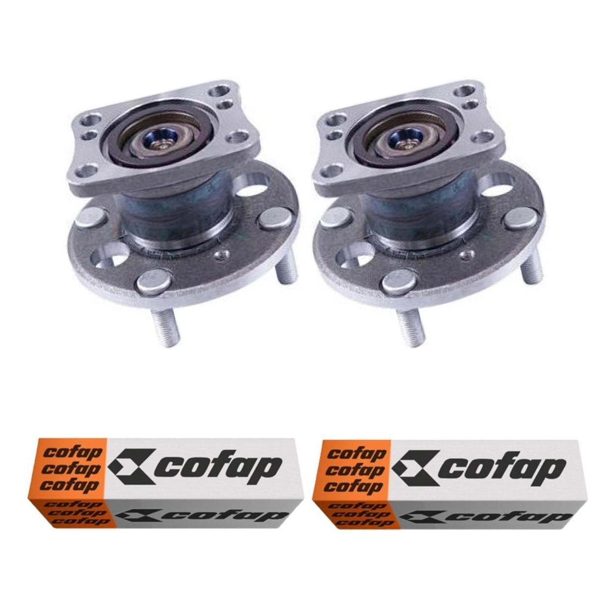 Par Cubo Roda Rolamento Abs Traseiro - Cofap - Crc08044