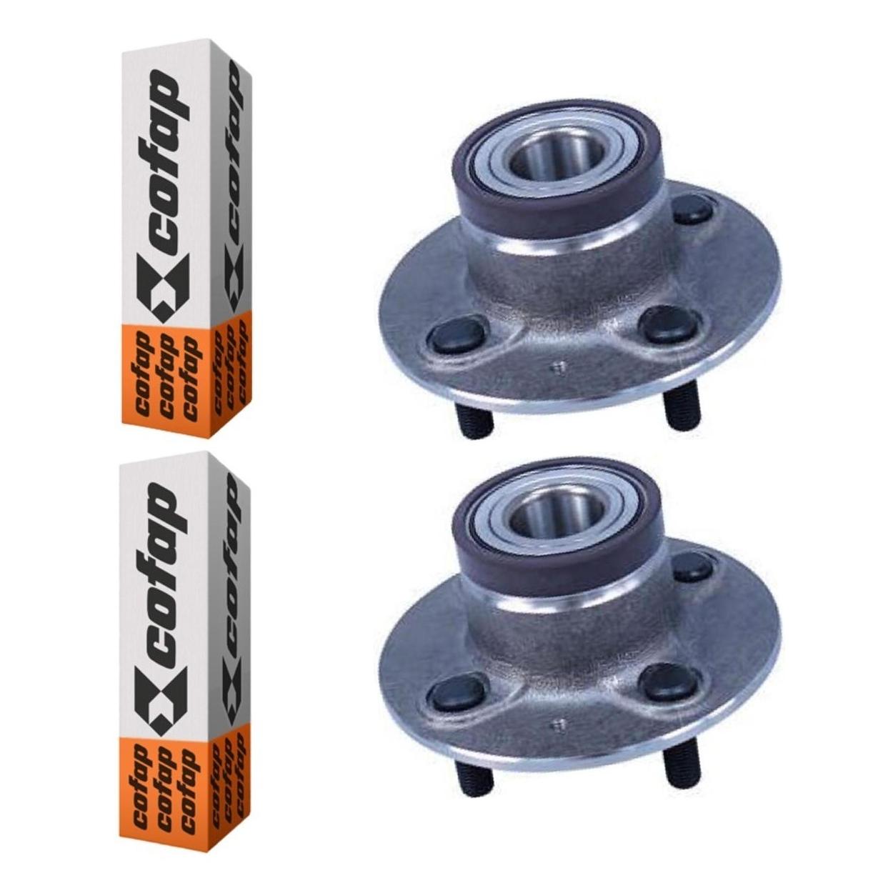 Par Cubo Roda Rolamento Abs Traseiro - Cofap - Crc10009