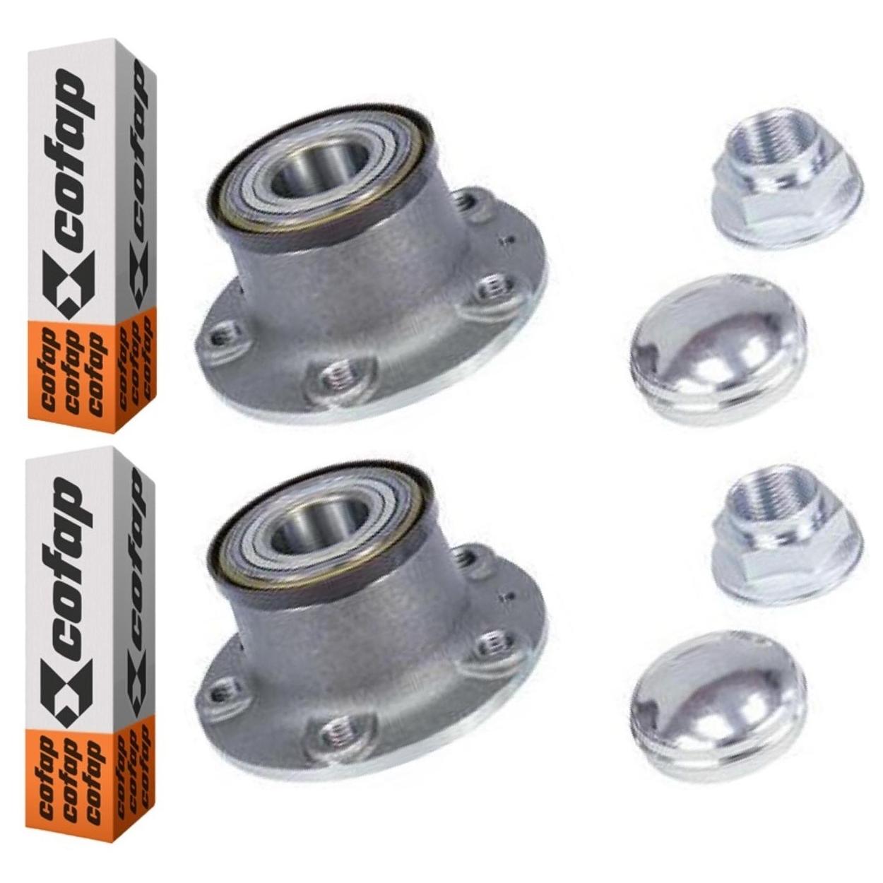 Par Cubo Roda Rolamento Traseiro - Cofap - Crc55003