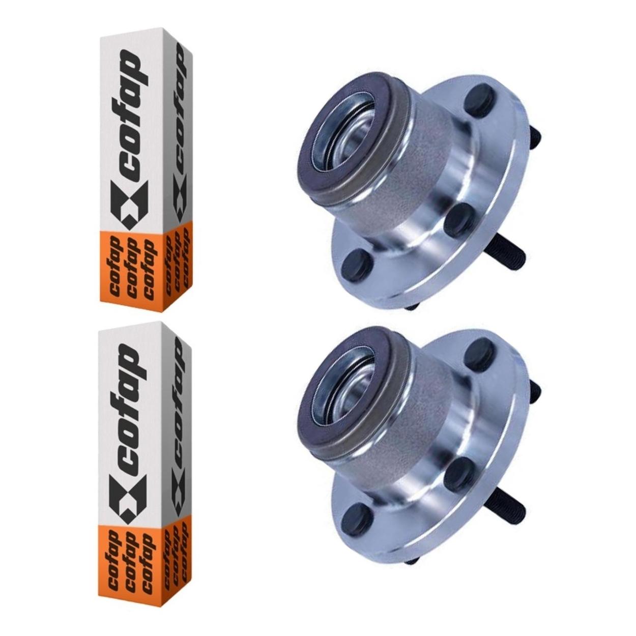 Par Cubo Roda Rolamento Abs Traseiro - Cofap - Crc08014