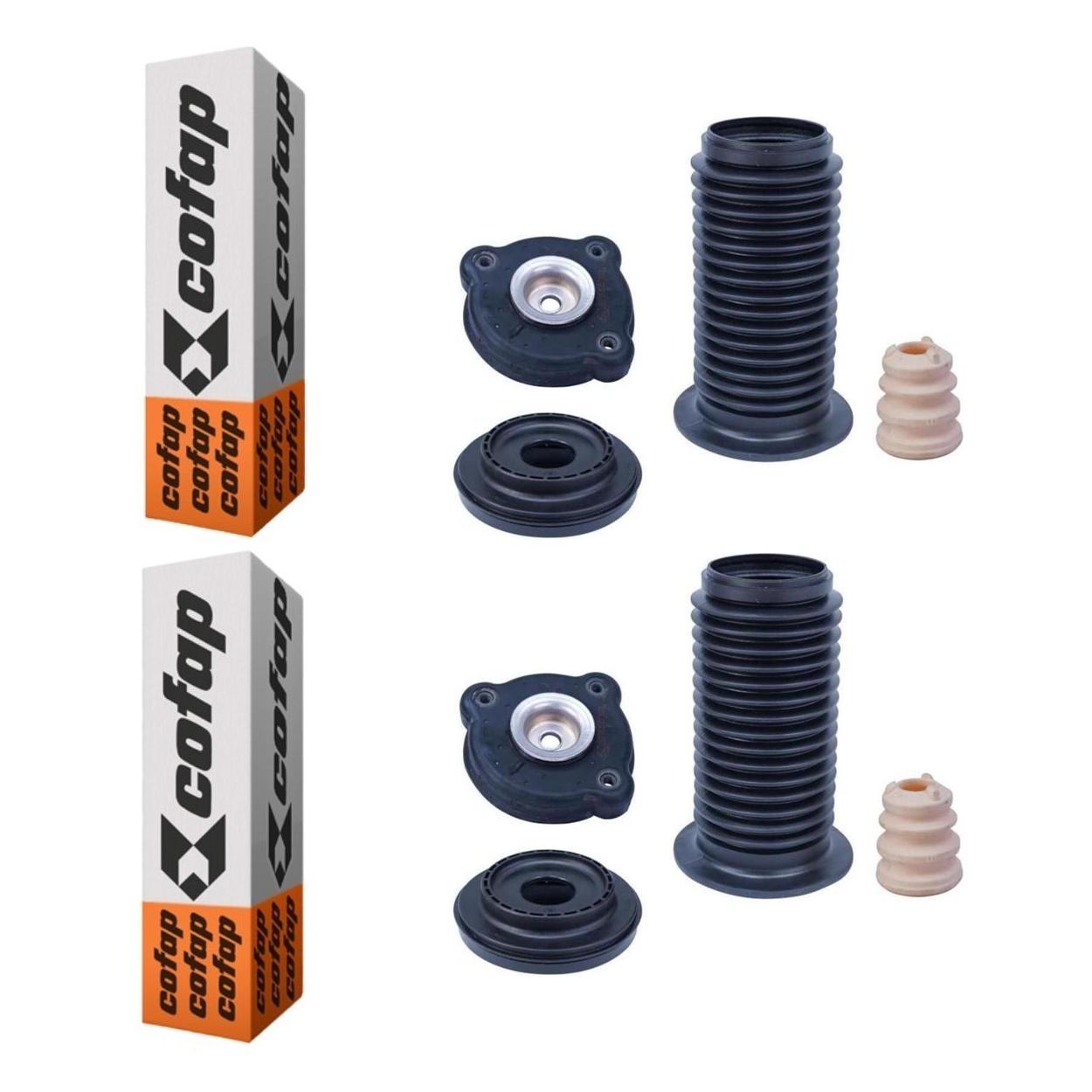 Par Kit do Amortecedor Rolamento Coxim Dianteiro - Cofap - Tkc03128