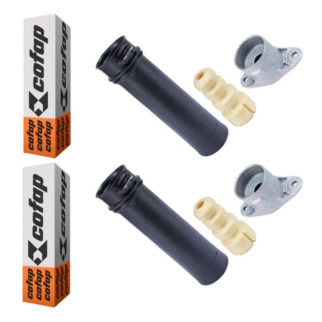 Par Kit do Amortecedor Batente Coifa Coxim Traseiro - Cofap - Tkc04126