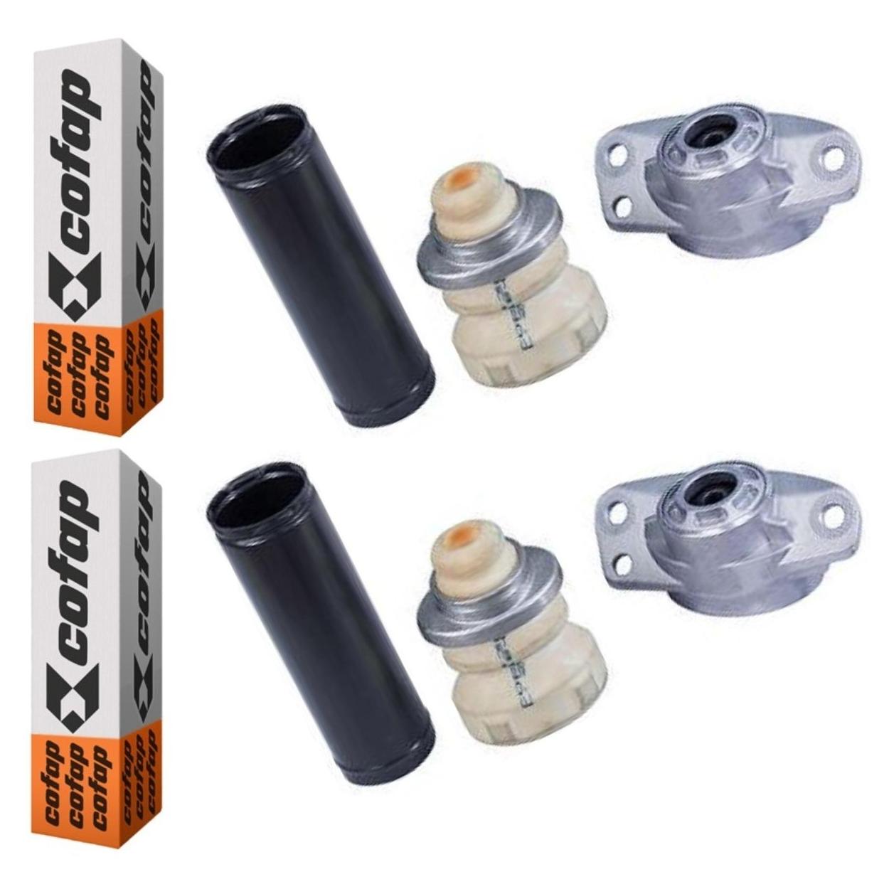 Par Kit do Amortecedor Batente Coifa Coxim Traseiro - Cofap - Tkc01111