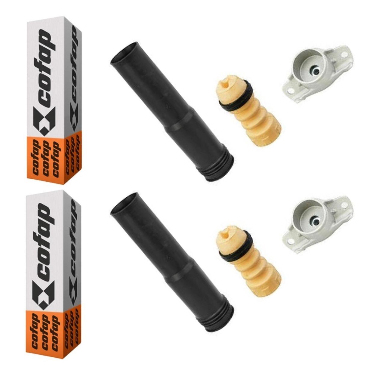 Par Kit do Amortecedor Batente Coifa Coxim Traseiro - Cofap - Tkc01117