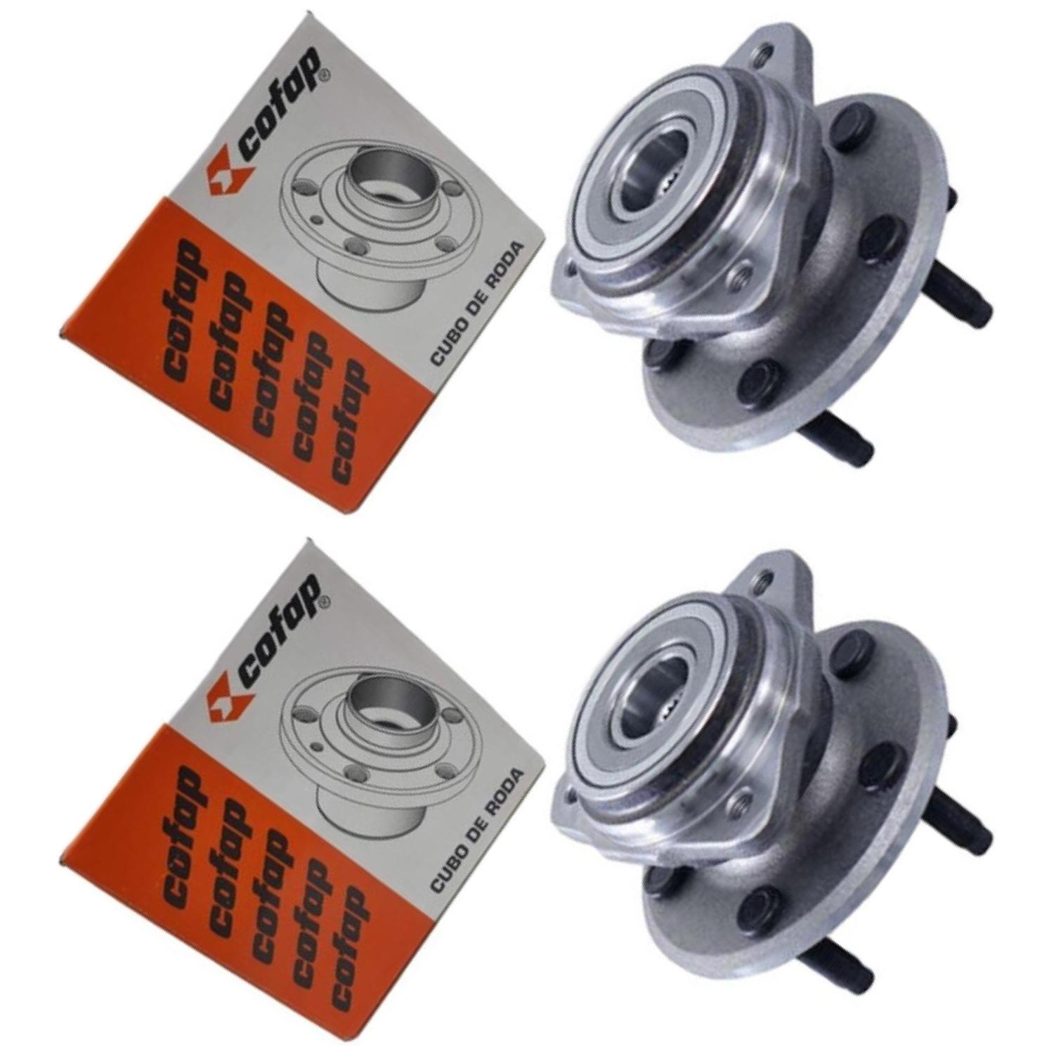Par Cubo Roda 5 Furos Rolamento Dianteiro - Cofap - Crc08008