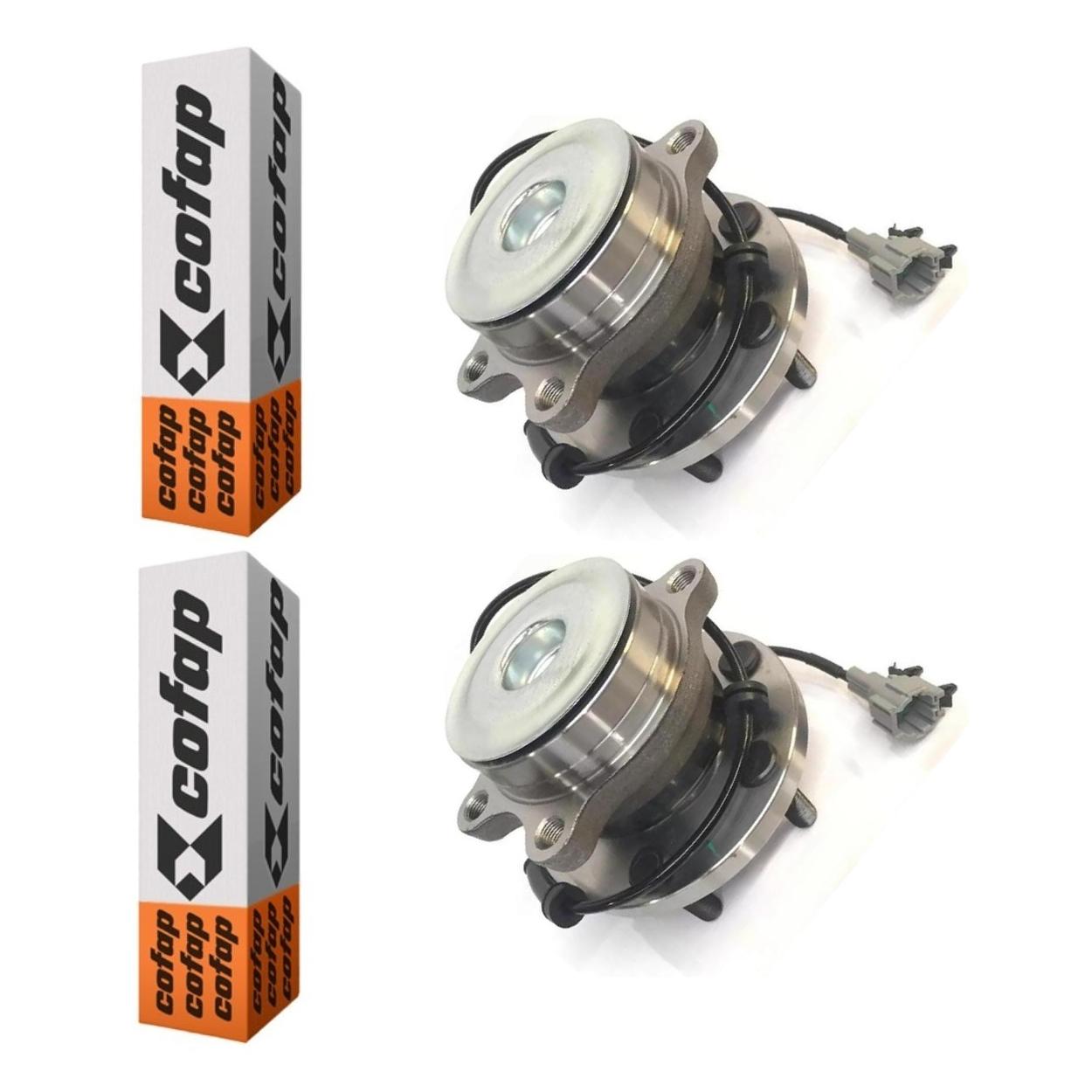 Par Cubo Roda 6 Furos Rolamento Abs Dianteiro - Cofap - Crc29003
