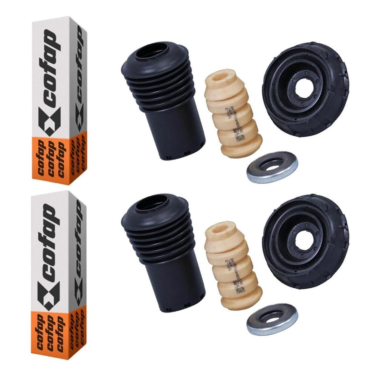 Par Kit do Amortecedor Rolamento Coxim Dianteiro - Cofap - Tkc18104