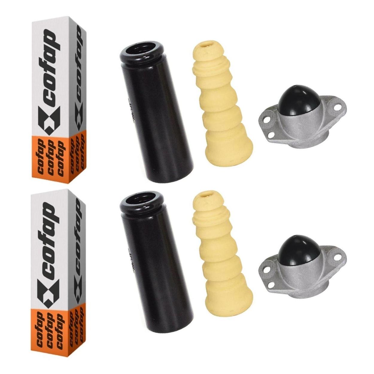 Par Kit do Amortecedor Batente Coifa Coxim Traseiro - Cofap - Tkc01201