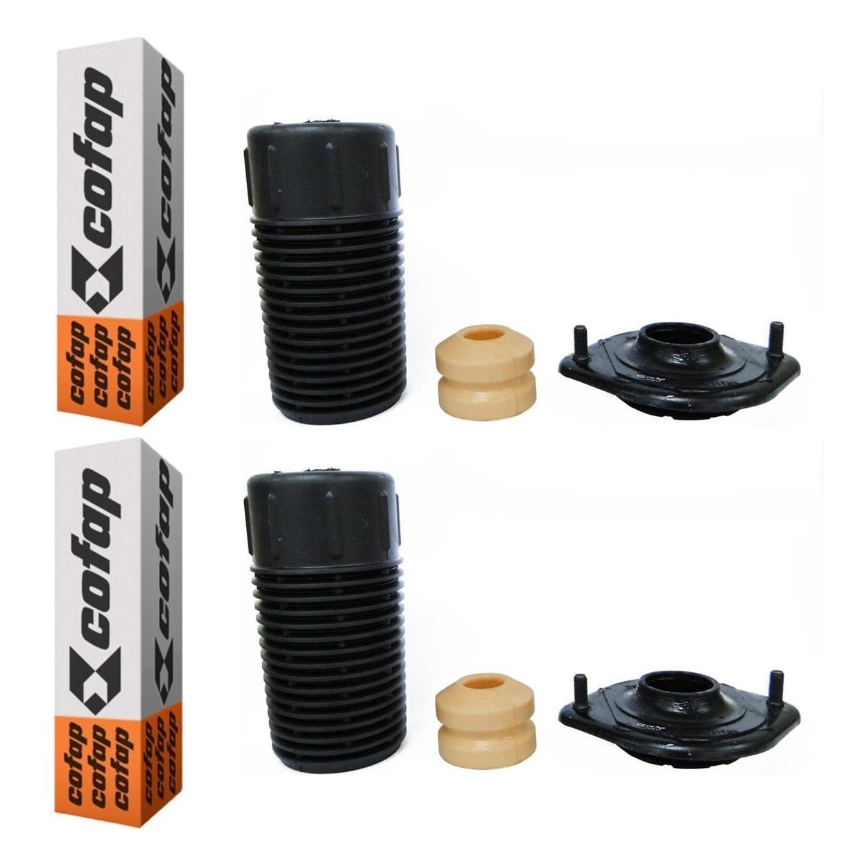 Par Kit do Amortecedor Batente Coifa Coxim Dianteiro - Cofap - Tkc04107