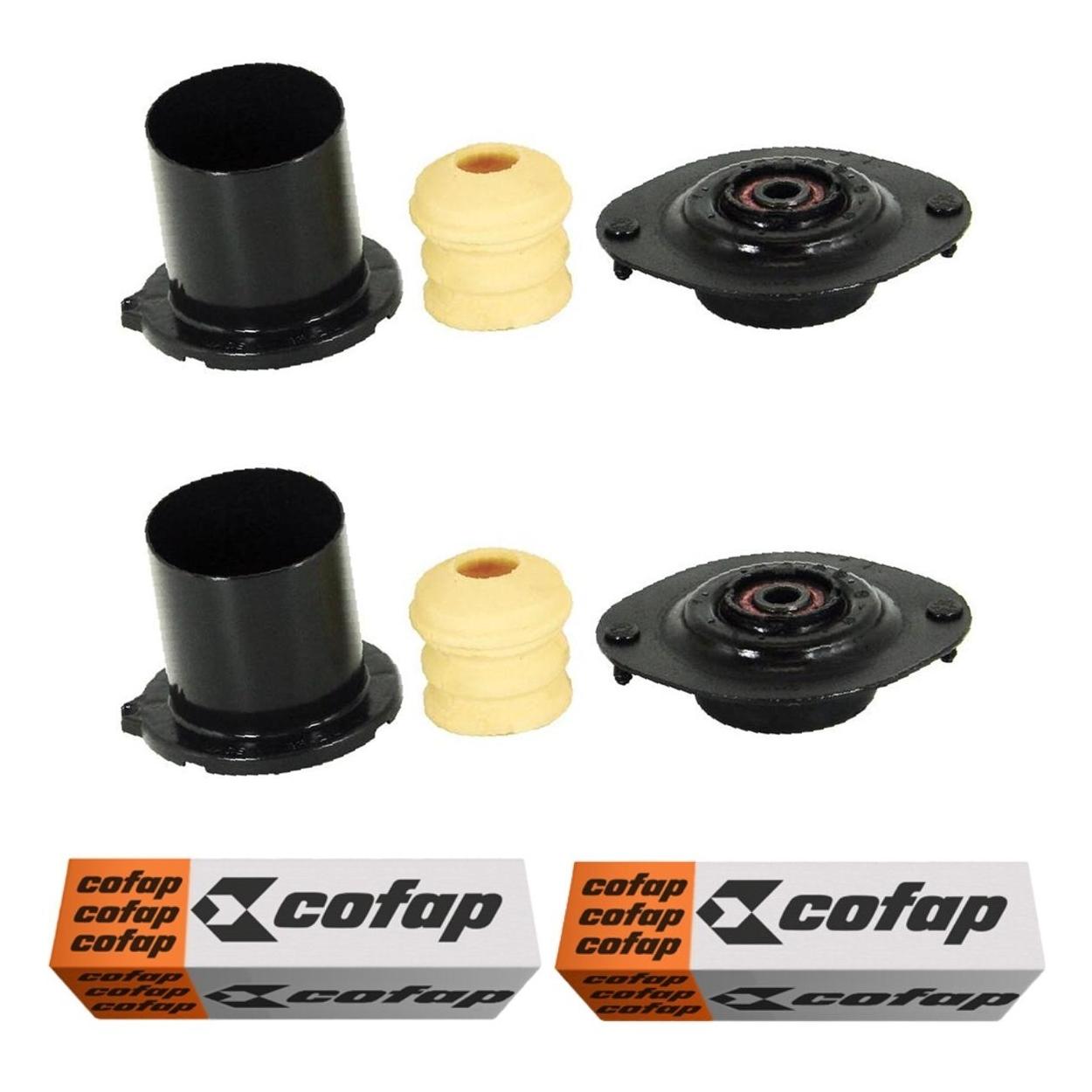 Par Kit do Amortecedor Batente Coxim Rolamento Dianteiro - Cofap - Tkc04102