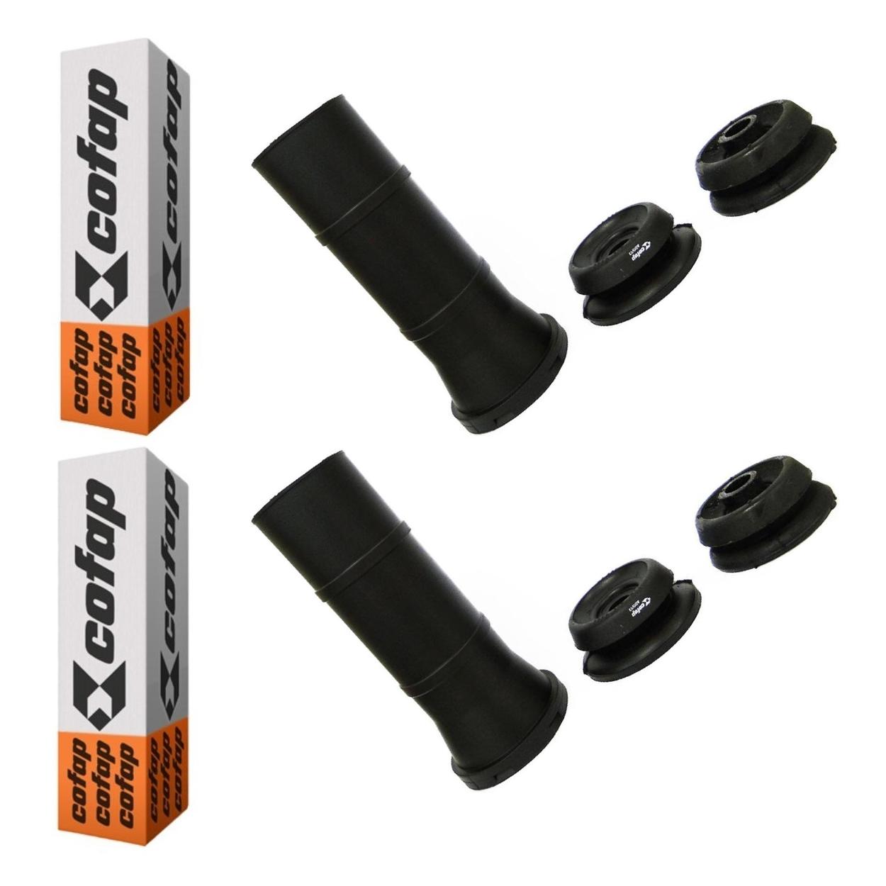 Par Kit do Amortecedor Batente Coifa Coxim Dianteiro - Cofap - Tkc02101