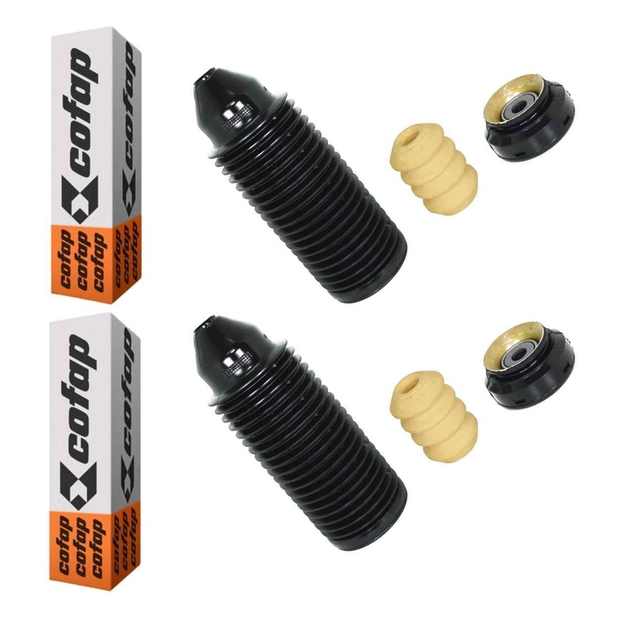 Par Kit do Amortecedor Rolamento Batente Coifa Coxim Dianteiro - Cofap - Tkc01101