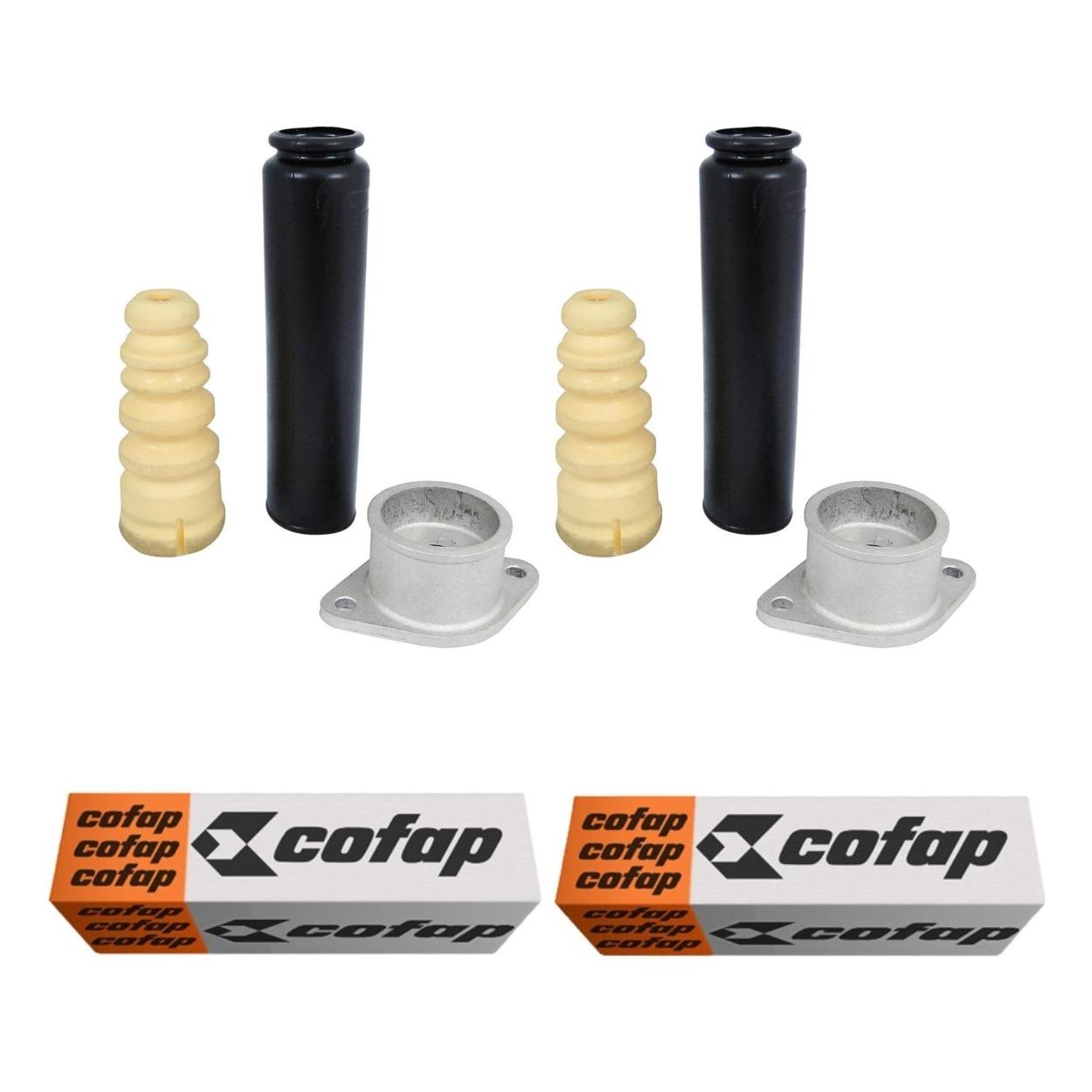 Par Kit do Amortecedor Batente Coifa Coxim Traseiro - Cofap - Tkc08204
