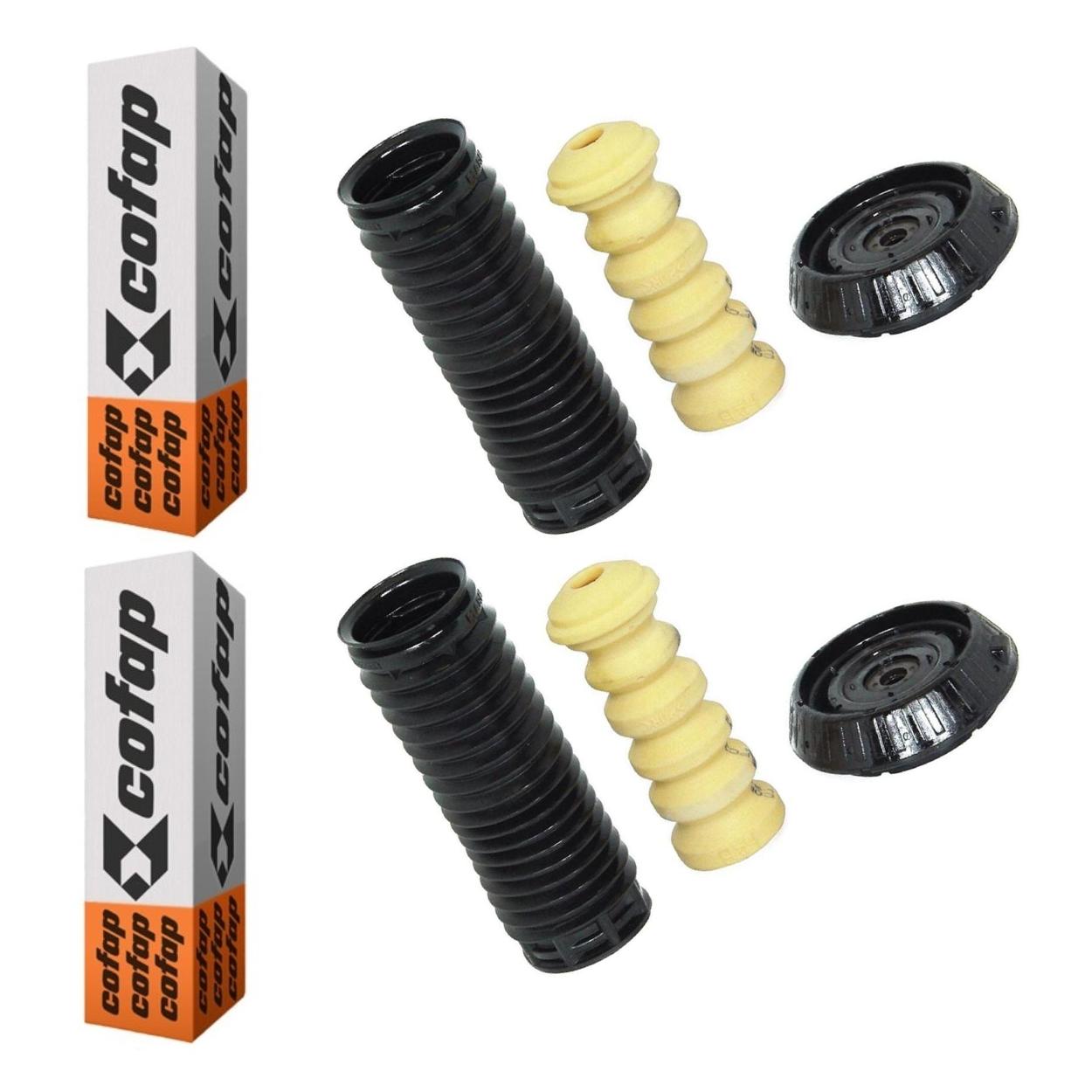 Par Kit do Amortecedor Rolamento Batente Coifa Coxim Traseiro - Cofap - Tkc08202