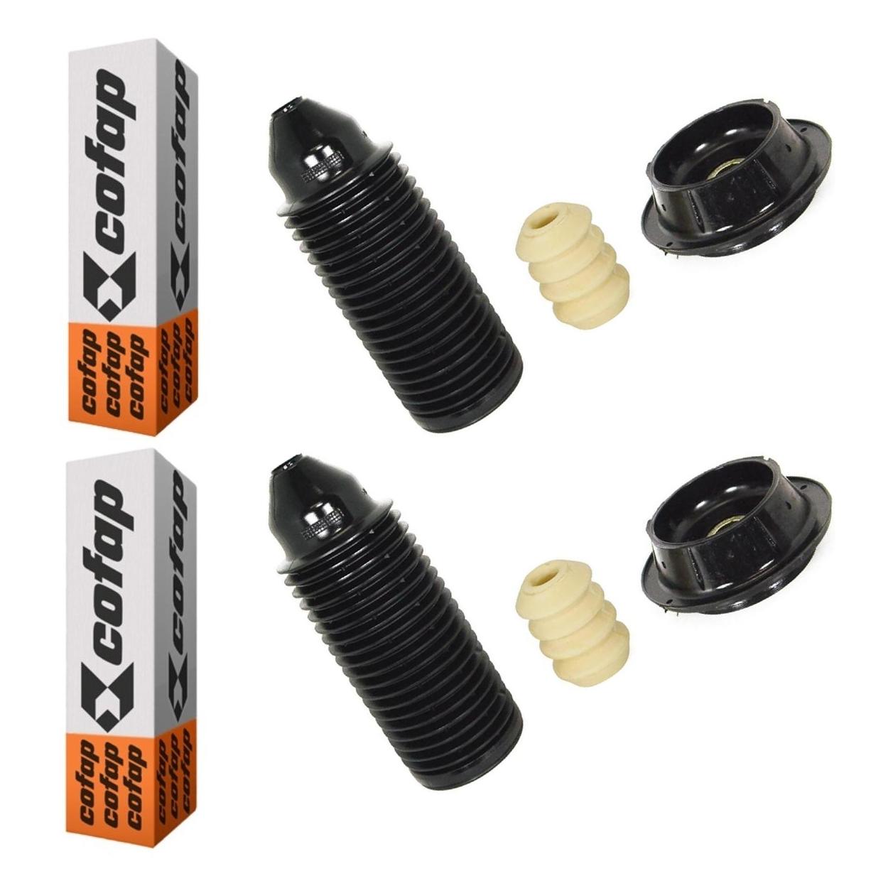 Par Kit do Amortecedor Batente Coifa Coxim Dianteiro - Cofap - Tkc01108