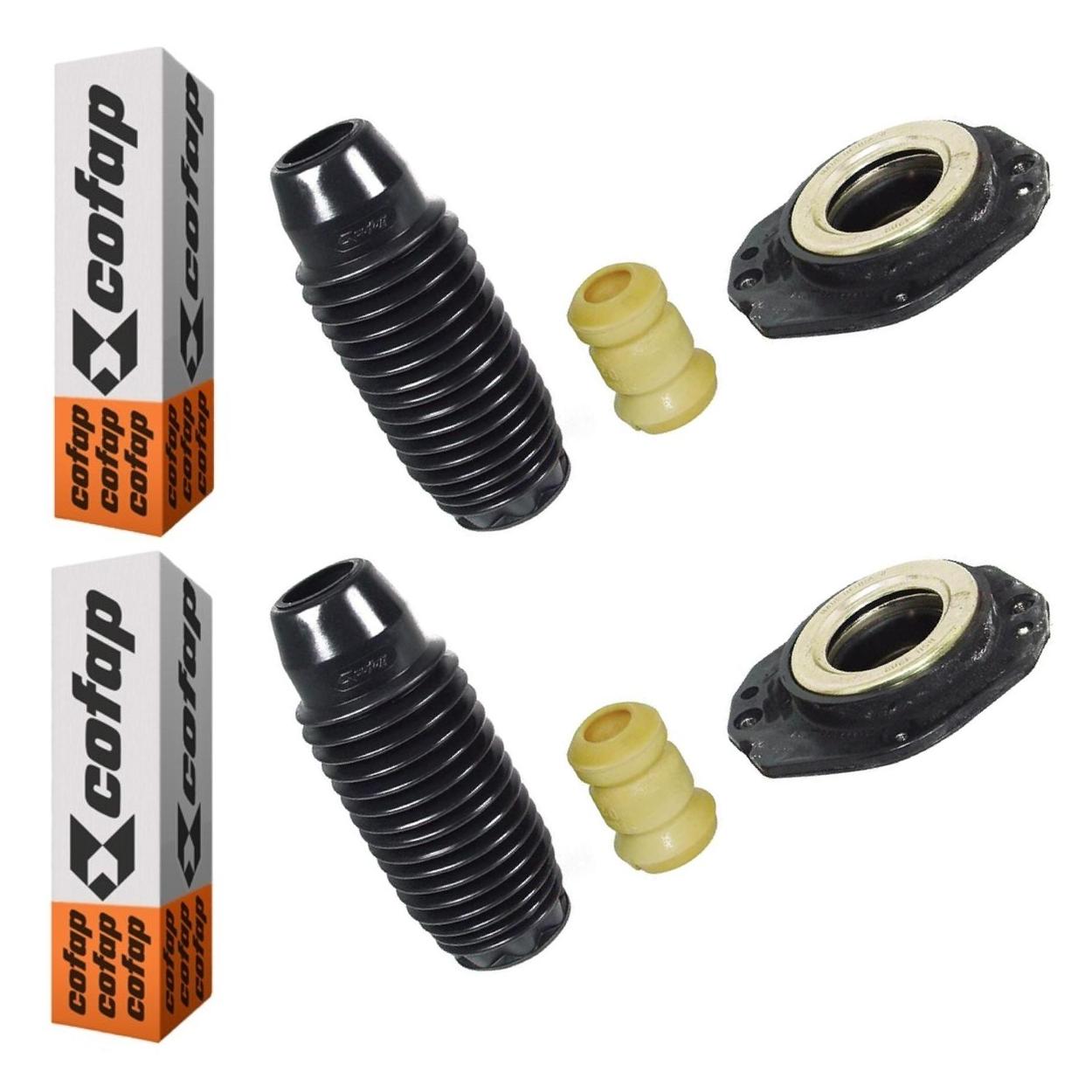 Par Kit do Amortecedor Rolamento Batente Coifa Coxim Dianteiro - Cofap - Tkc17103