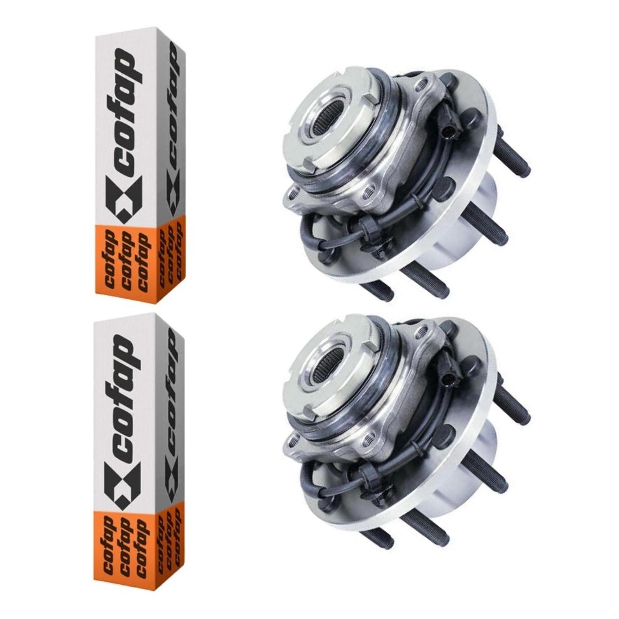 Par Cubo Roda 8 Furos Rolamento Abs Dianteiro - Cofap - Crc08009