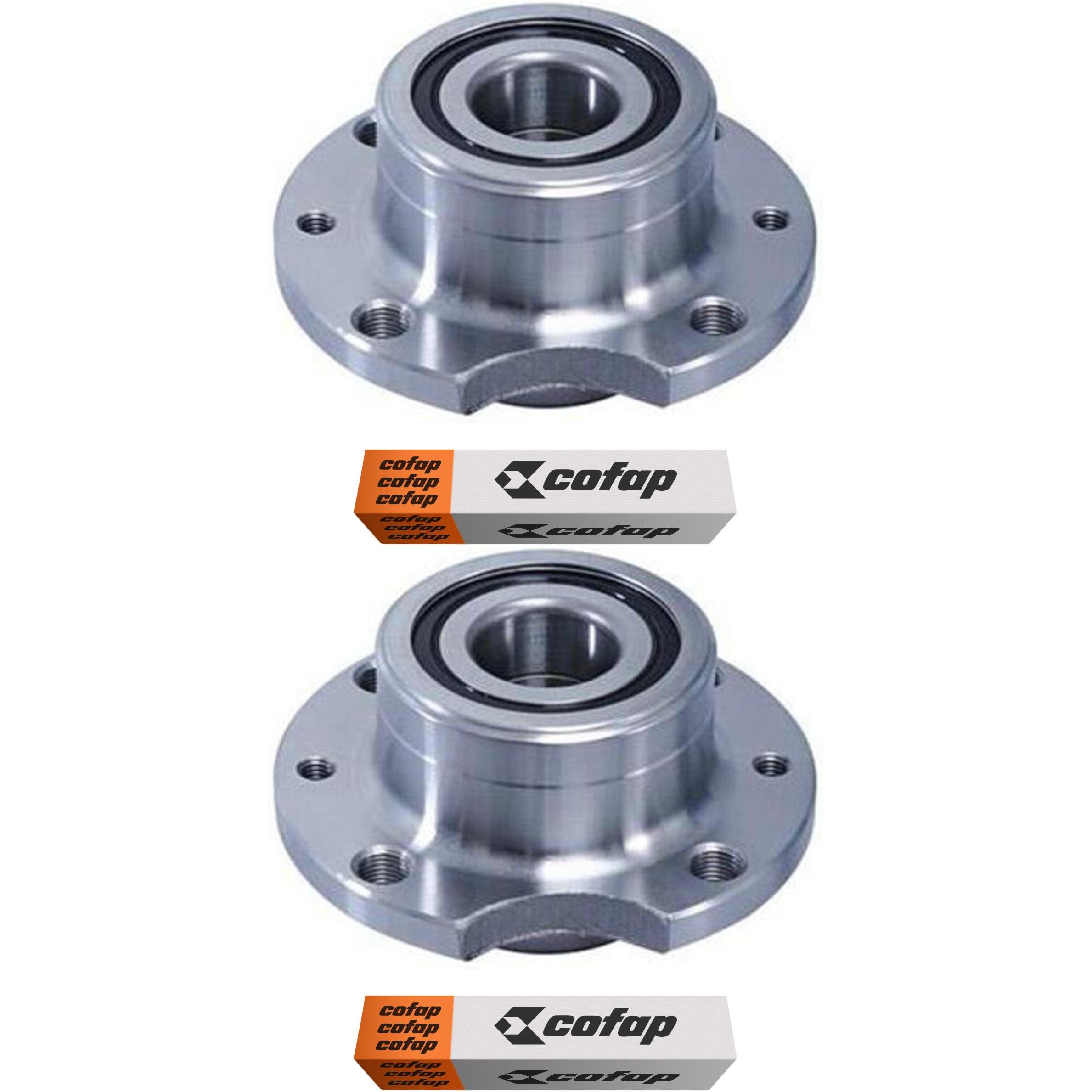Par Cubo Roda Traseiro 4 Furos Com Rolamento - Cofap - Crc03020