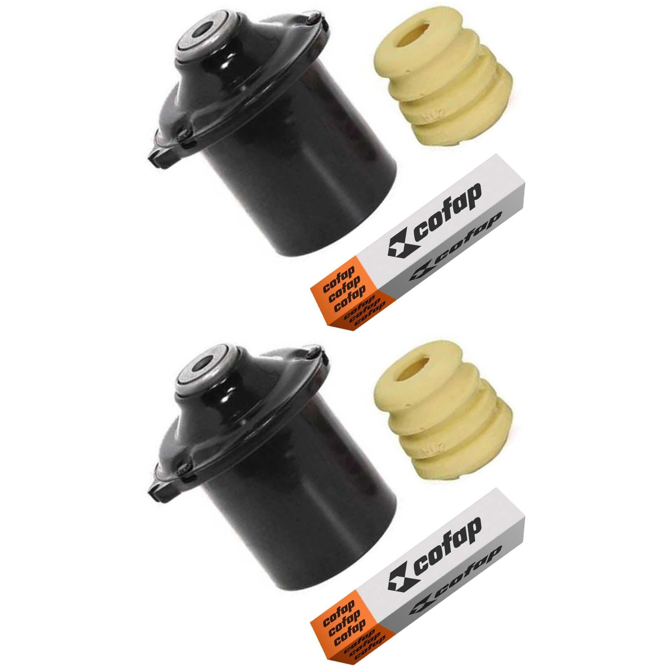 Par Kit Reparo Amortecedor Dianteiro Com Batente Com Coifa - Cofap - Ksc04107S
