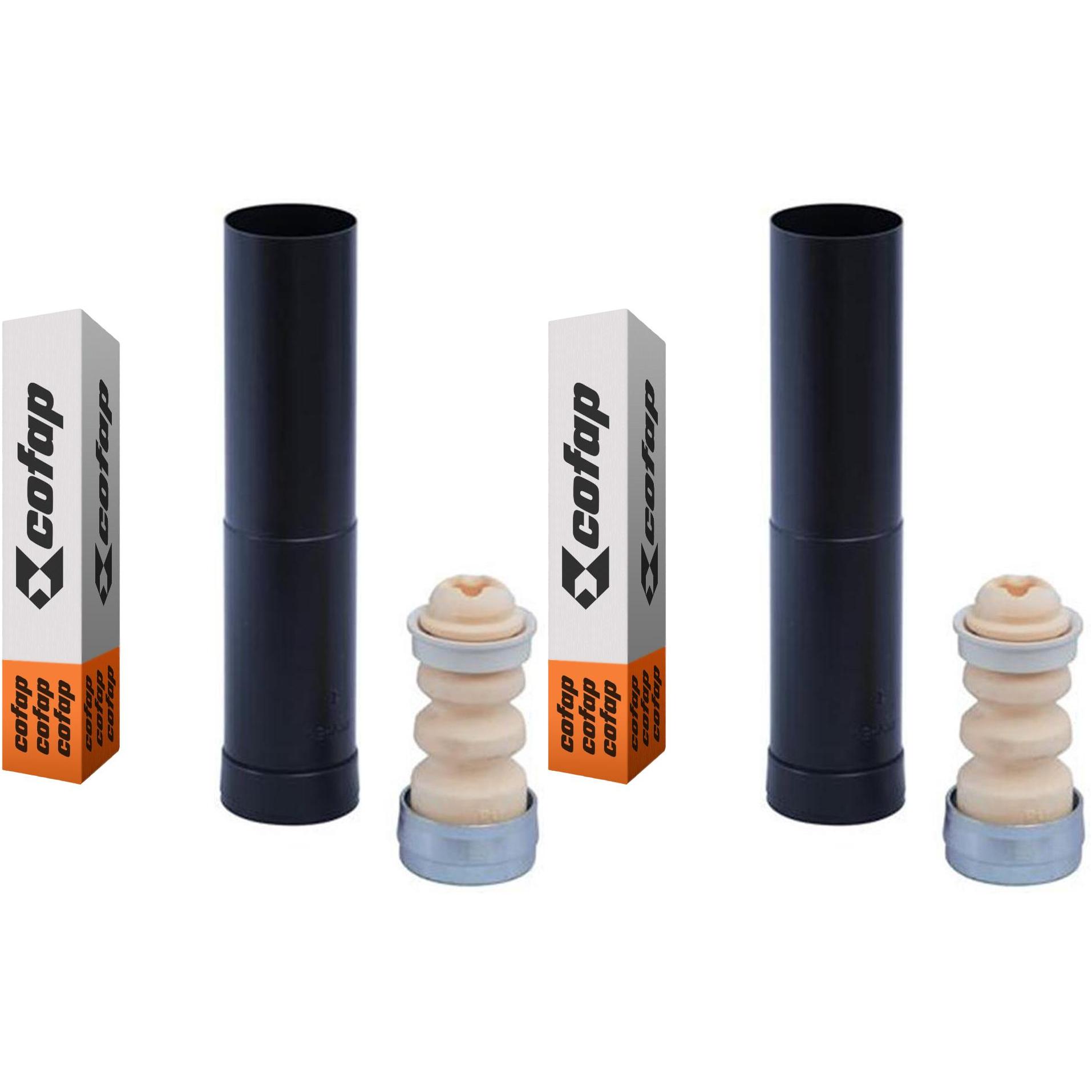 Par Kit Reparo Amortecedor Traseiro Com Batente Com Coifa - Cofap - Ksc01107S